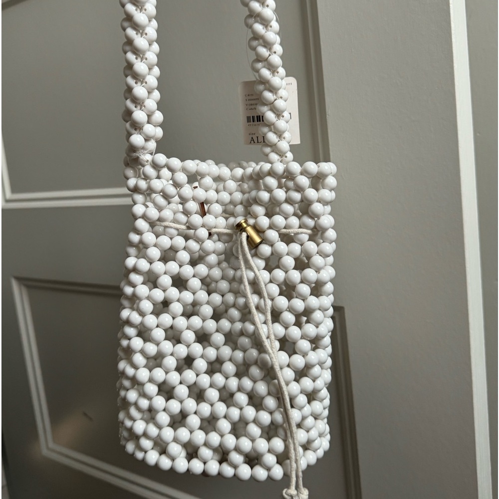 Free people beaded mini bag